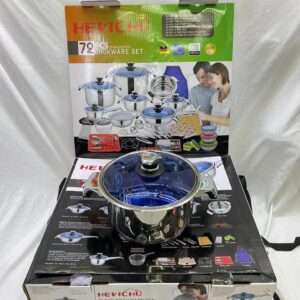 HEVICHU 72 PCS COOKWARE SET