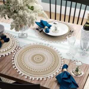 African Print Heavy Table Mats