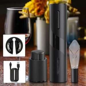Electric Wine Opener, Automatic Electric Wine Bottle Opener, Wine 5PCS