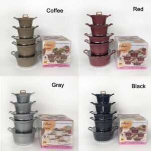 Bosch granite 10pcs cookware set