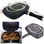 Dessini Double Grill Pan 40CM (Free Apron & Spatula)