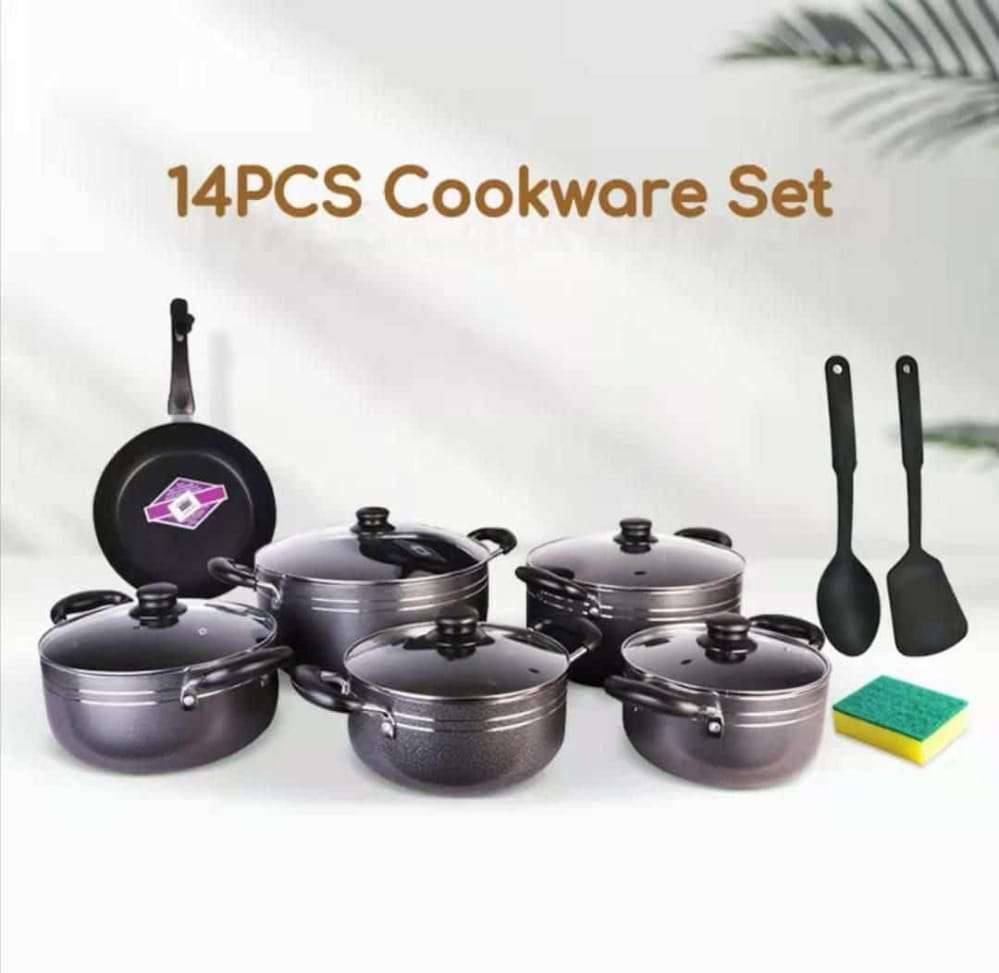 tc cookware set 14pcs
