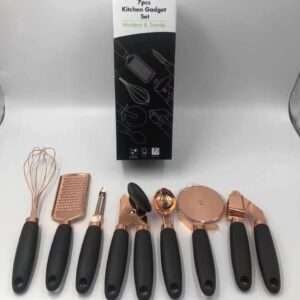 7pcs Kitchen gadget set with copper plated 1