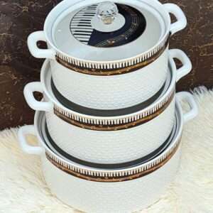 Set Of 3 ceramic Soup Pots