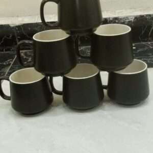 pot mugs black