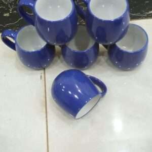 pot mugs blue