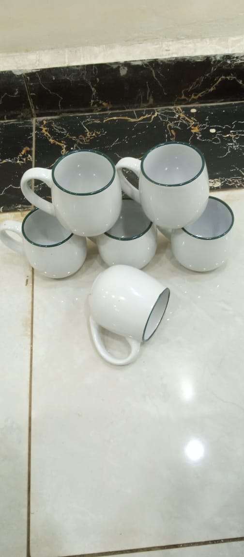 pot mugs white